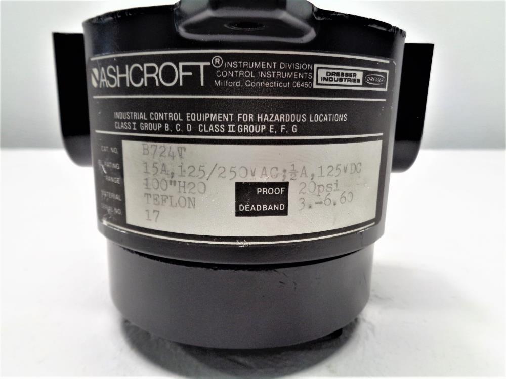 Ashcroft Pressure Switch B724T